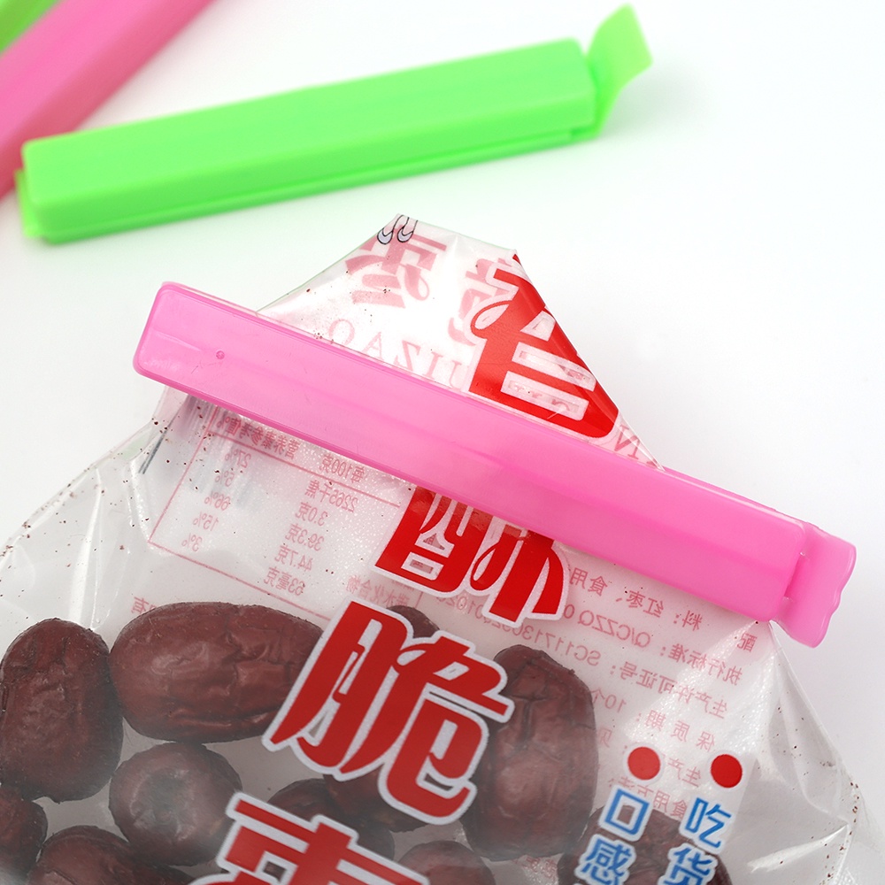 1 Kẹp Miệng Túi Thực Phẩm 11cm Màu Sắc Ngẫu Nhiên