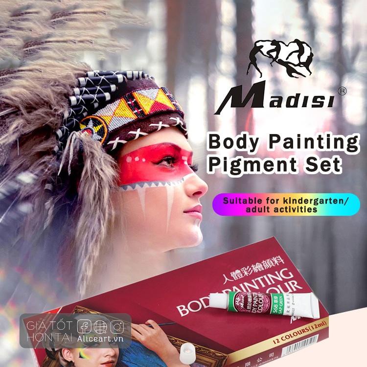Màu dầu vẽ mặt, cơ thể Madisi - Oil Body Painting or Face Paint cho hoá trang - RẺ NHẤT