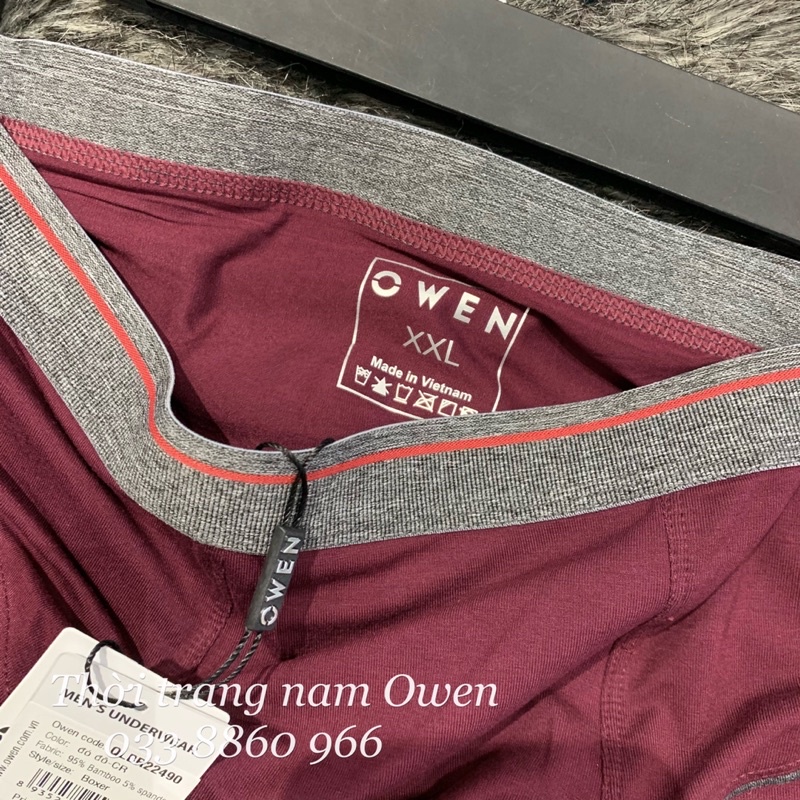 OWEN - QUẦN SỊP ĐÙI OWEN - QUẦN SỊP BOXER