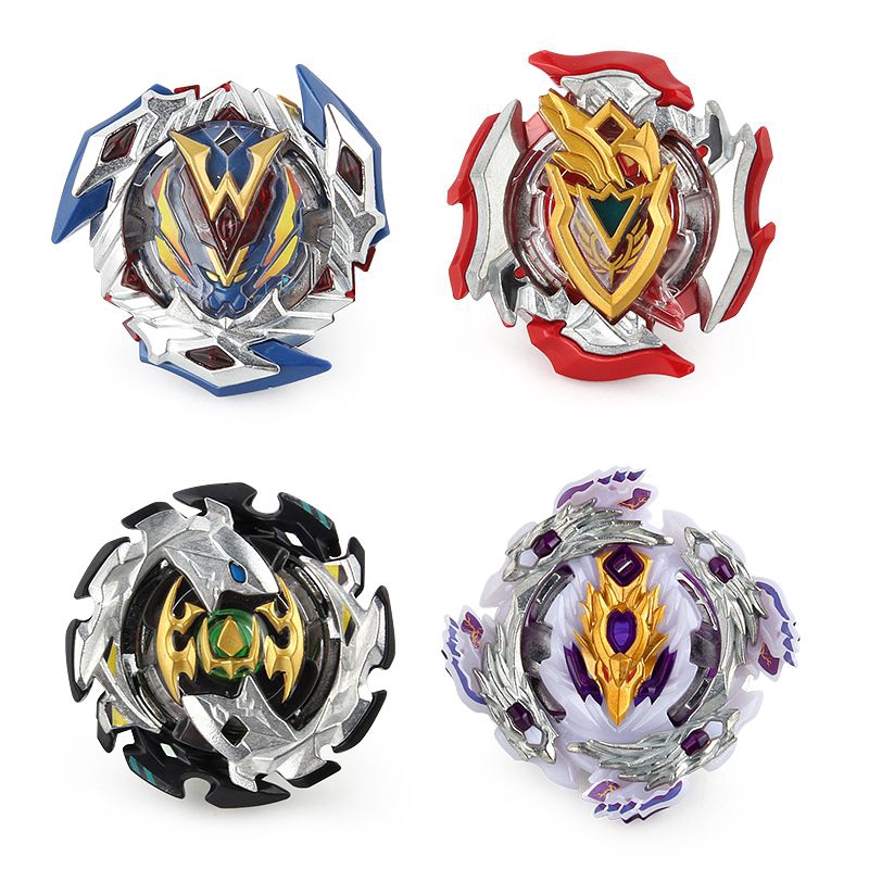 [Ready Stock] Bộ con quay Beyblade 4 trong 1 dùng làm quà Giáng Sinh cho trẻ New