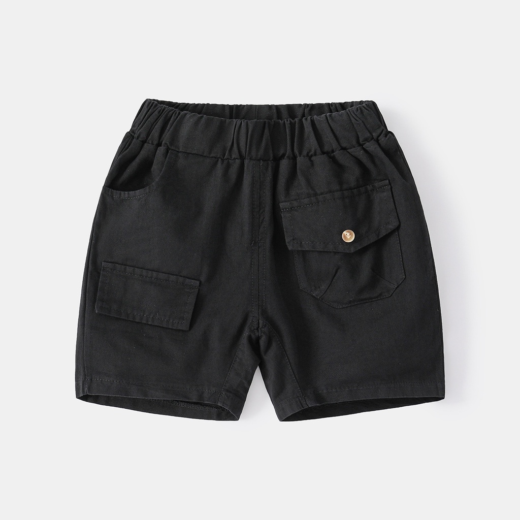 Quần Short Kaki co giãn WELLKIDS bé trai Quần đùi đơn giản trẻ em từ 2-8 tuổi