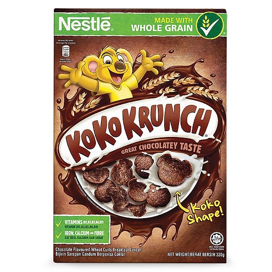 Ngũ Cốc ăn Sáng Nestle Koko Krunch Hộp 330g