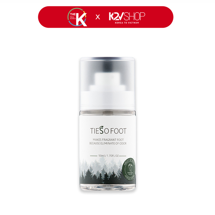 Xịt Khử Mùi Hôi Chân TIESO FOOT SPRAY 50ml