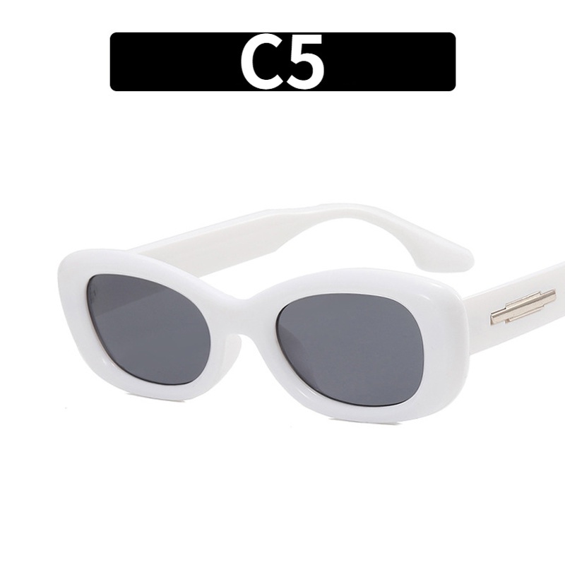 Kính Mát Hình Oval Thời Trang Mùa Hè Dành Cho Nữ