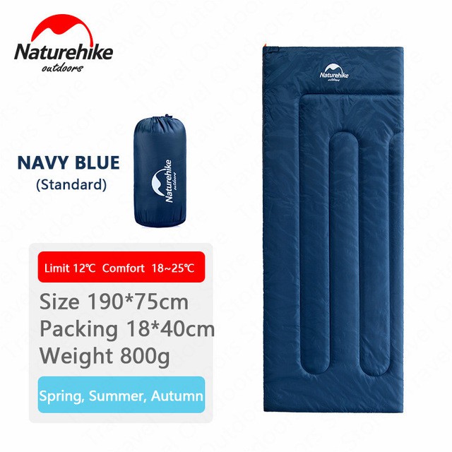 Túi ngủ H150 đủ size Naturehike, túi ngủ văn phòng NH19S015-D | BigBuy360 - bigbuy360.vn