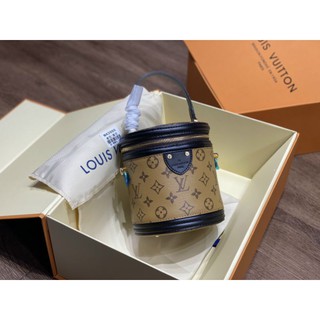 Túi hộp tròn LV cốp đẹp xuất sắc