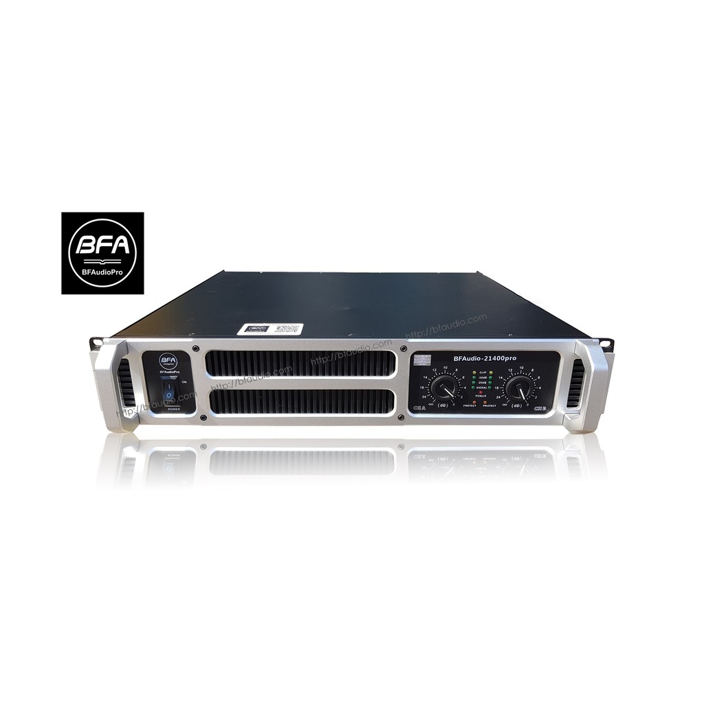 CỤC ĐẨY CÔNG SUẤT 2 KÊNH BFAUDIO BF-21400PRO NHẬP KHẨU CHÍNH HÃNG -CS 1400W