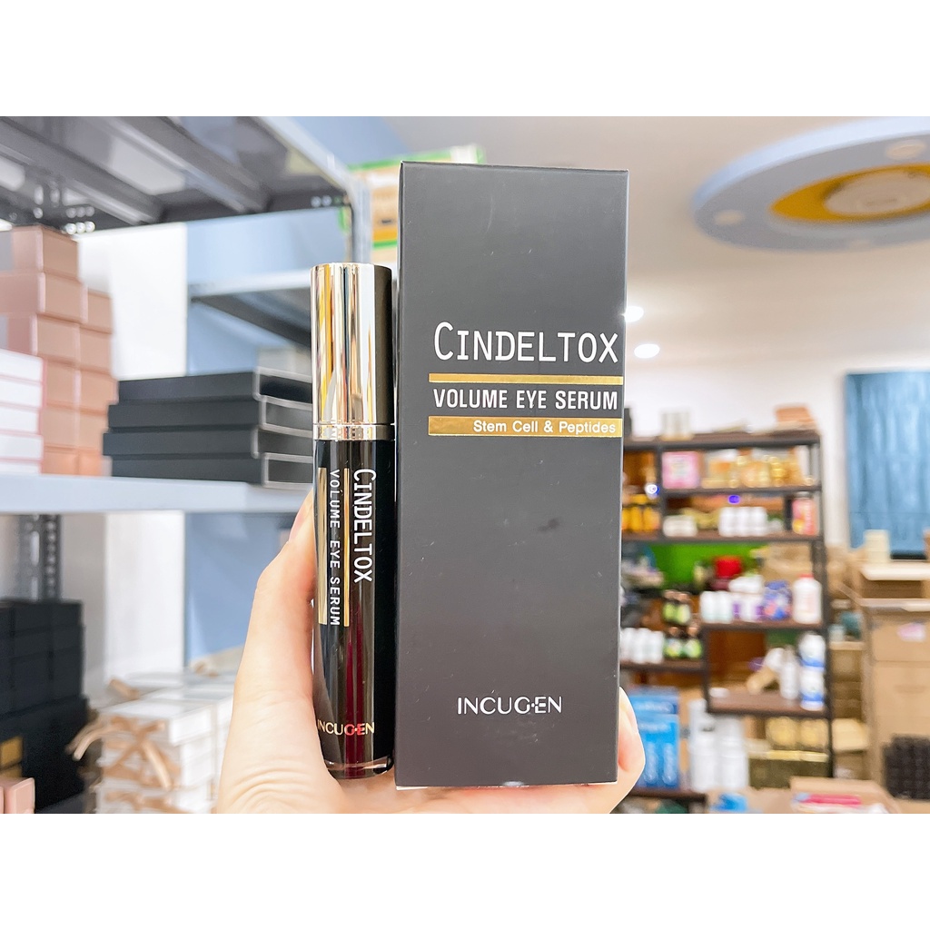 CINDEL TOX VOLUME EYE SERUM ( Thanh lăn truyền trắng - Xóa nhăn mắt )