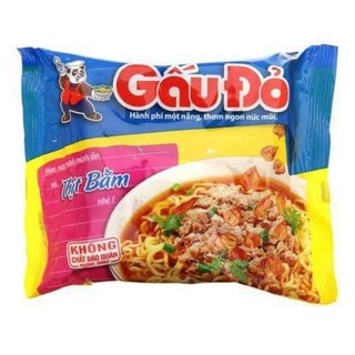Mì Gấu Đỏ Thịt Bằm 65g