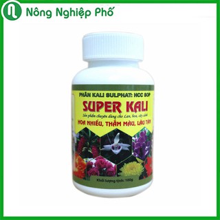 LỌ 100 GRAM - PHÂN BÓN ĐA LƯỢNG SUPER KALI