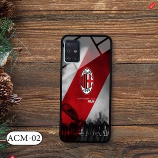 <Mới về> Ốp lưng kính 3D Samsung A51 -hình đội bóng