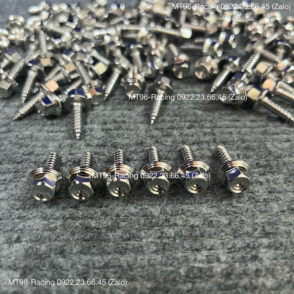 Ốc Áo Salaya Xoắn Trụ Thái V2 Gắn Dàn Áo Yamaha Và Ốp Lọc Gió Tay Ga Honda Chuẩn Inox304 Siêu Bóng