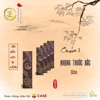 Combo 5  hộp Nhang Thuốc Bắc - Nhang sạch an toàn cho sức khoẻ - Nhang Thiền Vô Ưu, Nhang sạch Hita