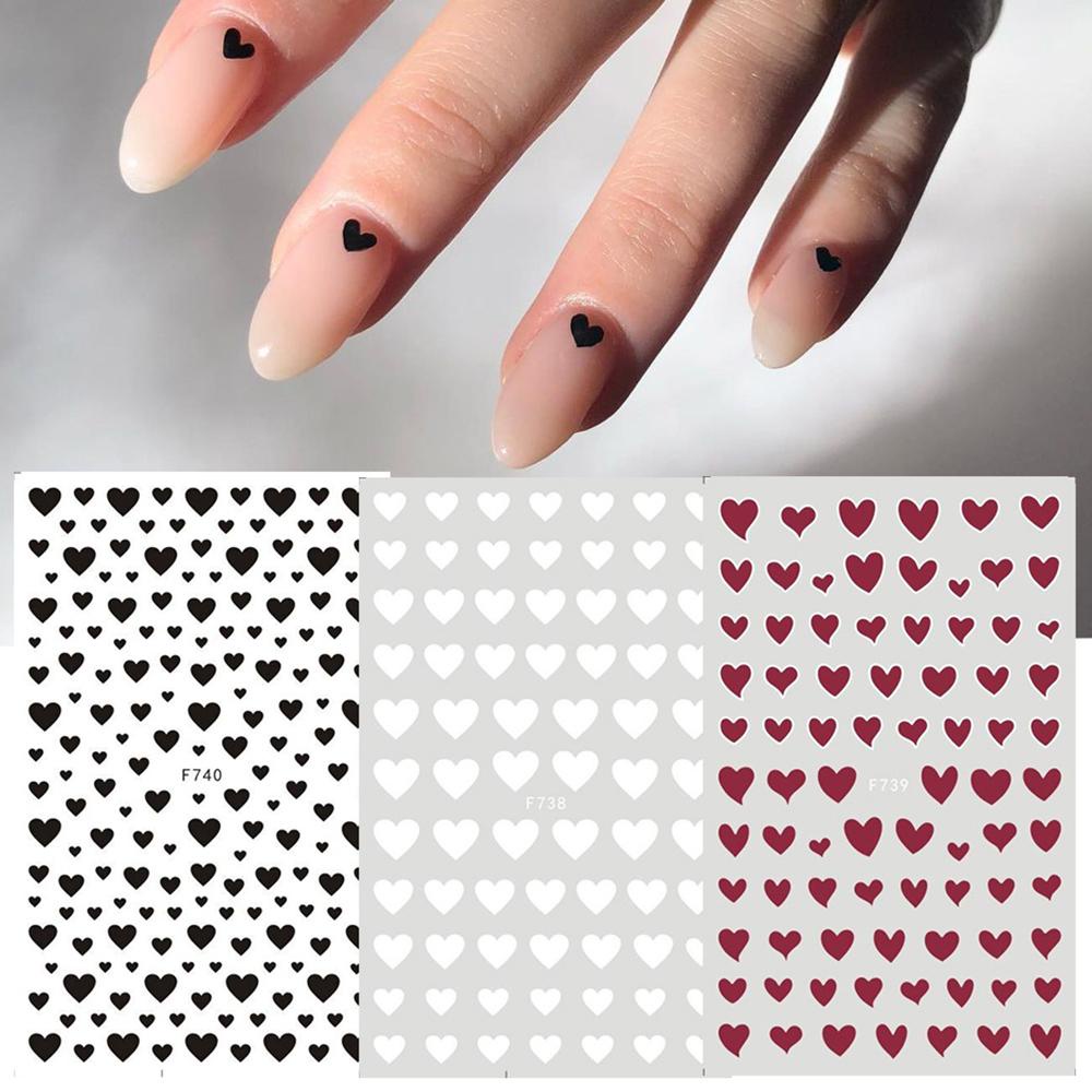 EUCA Miếng Dán Trang Trí Móng Tay 3D DIY Độc Đáo