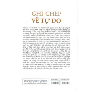 Sách - Ghi Chép Về Tự Do