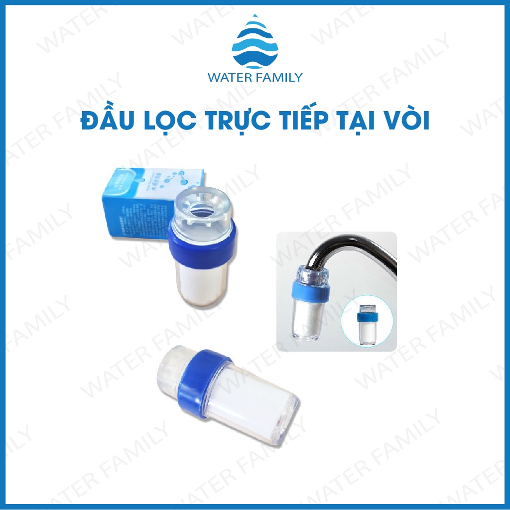 Đầu lọc trực tiếp tại vòi lọc sạch cặn bẩn tại vòi nước hàng xuất khẩu