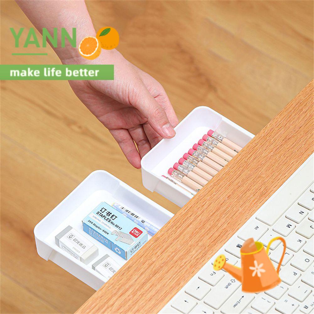 Ngăn đựng bút để bàn dạng ngăn kéo không cần khoan tiện dụng