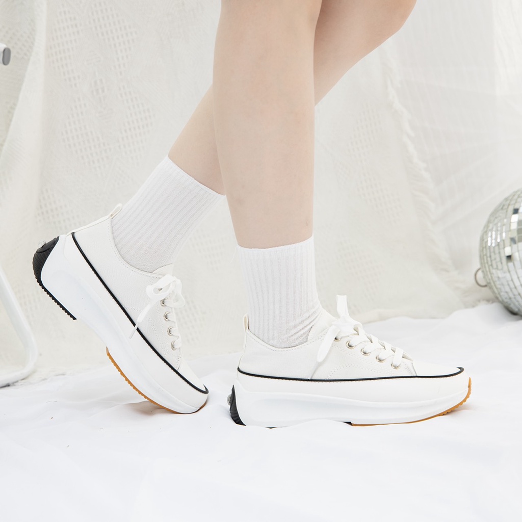 [Mã SKAMFS114M giảm 10% đơn 100K] Giày Thể Thao Nữ thời trang MWC giày sneaker đế cao cá tính siêu HOT NUTT- 0575