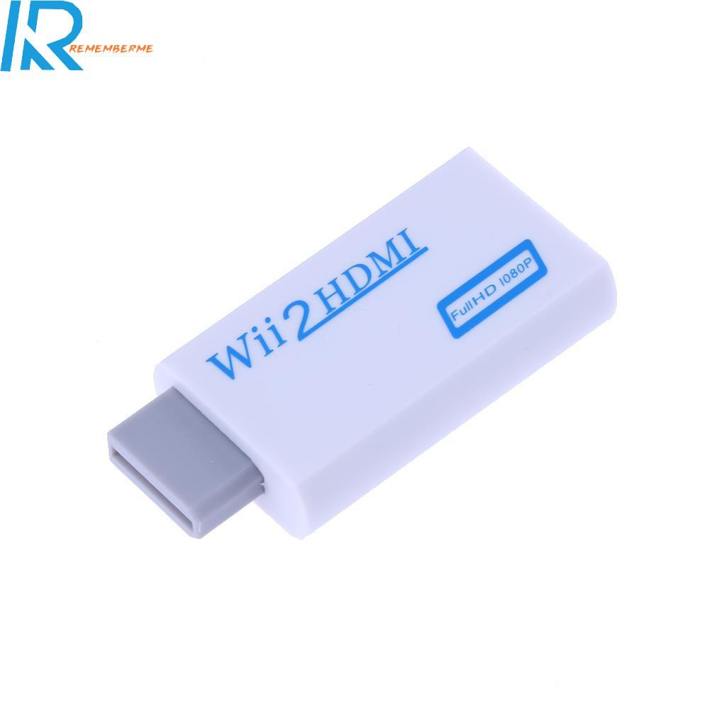 Bộ Chuyển Đổi Âm Thanh Từ Wii Sang Hdmi-Compatible Hỗ Trợ 720p 1080p 3.5mm Cho Hdtv Wii2