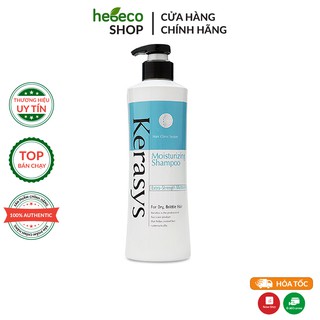 Dầu gội cân bằng độ ẩm cho mái tóc khô, xơ, dễ gãy KERASYS MOISTURIZING 600ml - Hàn Quốc Chính Hãng
