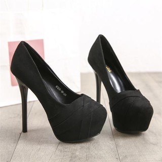 Giày cao gót nữ thời trang 12cm guốc