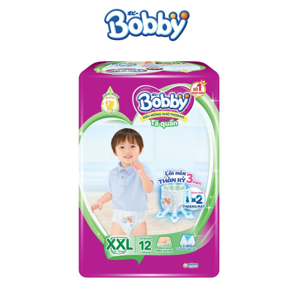 [GIFT] Tã quần Bobby XXL12