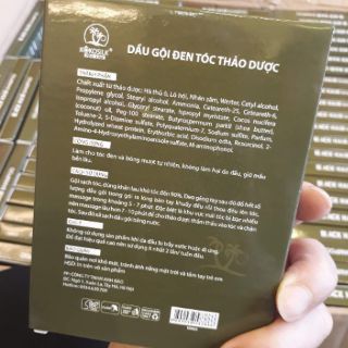 (Ảnh thật+video)Dầu gội đen tóc thảo dược kokosilk