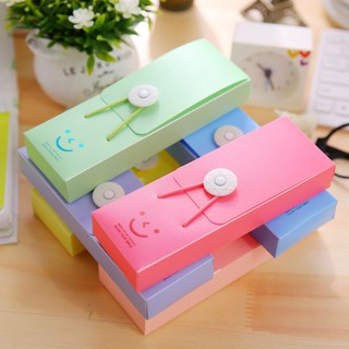 Hộp Bút Nhựa Hình Mặt Cười Dễ Thương Cute Nhiều Màu Sắc