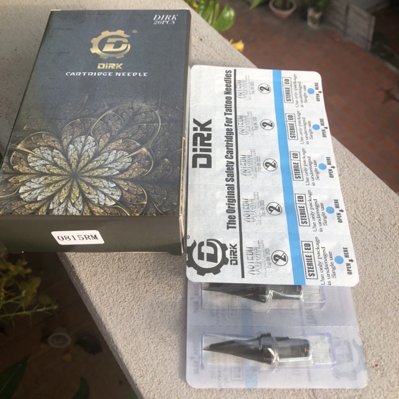 KIM MÁY PEN DIRK KIM ĐẠN MÁY PEN 15RM PHUN XĂM và TATOO - Hộp 20 cái