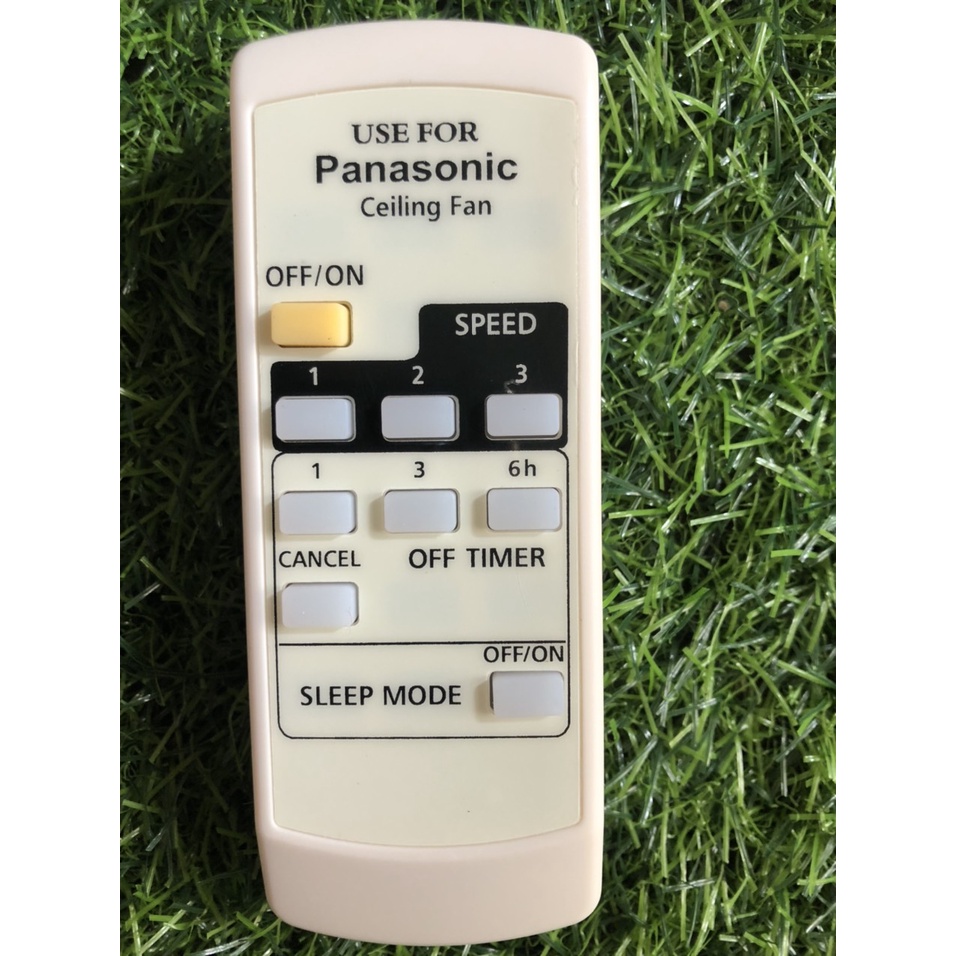 Điều khiển quạt trần 4 cánh Panasonic F56MPG/ F56MZG /F564- hàng mới đẹp loại tốt - tặng kèm pin - remote quạt 4 cánh