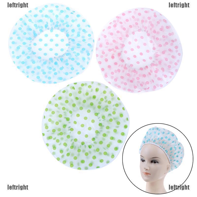 Mũ Tắm Trùm Đầu Bằng Nhựa Chống Nước Có Thể Tái Sử Dụng Cho Người Lớn