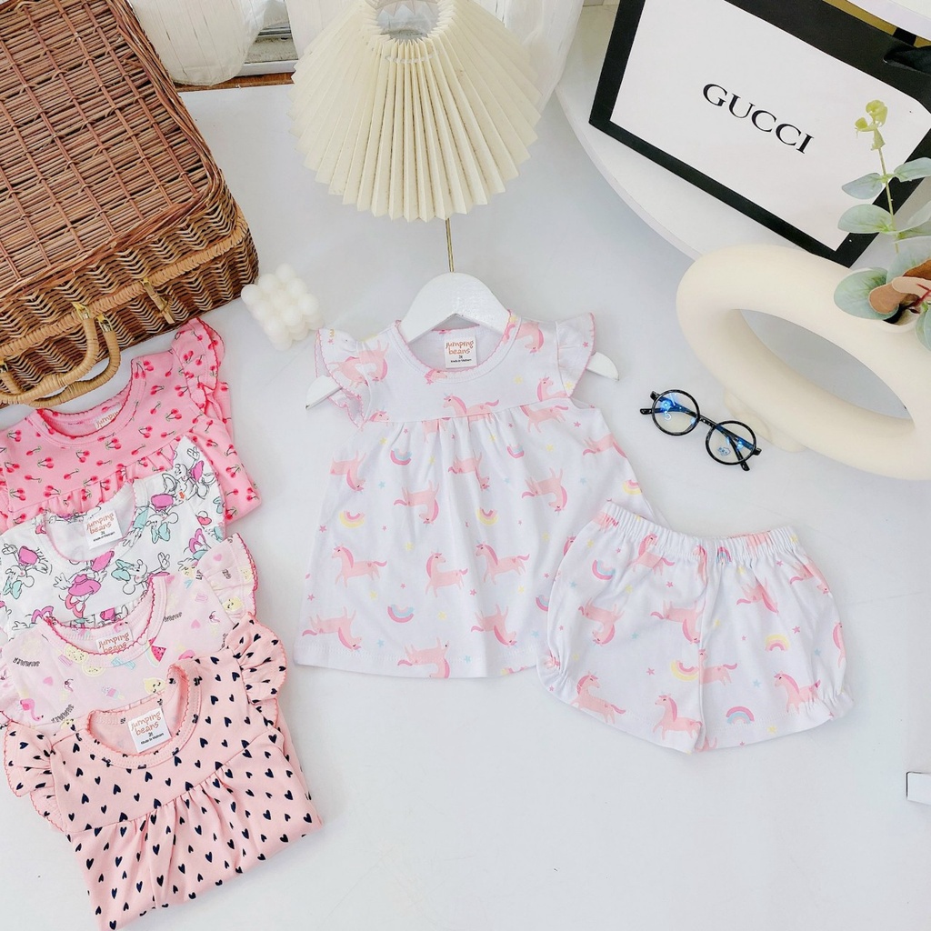 XẢ HÀNG HÈ ✓8-18kg✓ Bộ hè bé gái xuất nhật 3-7y mẫu mới 2023 BẢNG MÀU 1