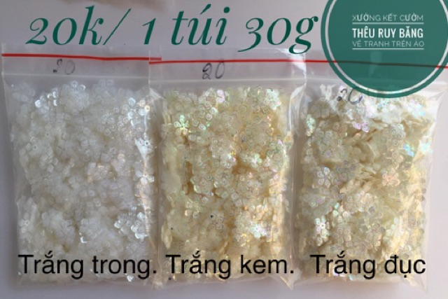 Hạt kim sa hoa dập vân 8mm