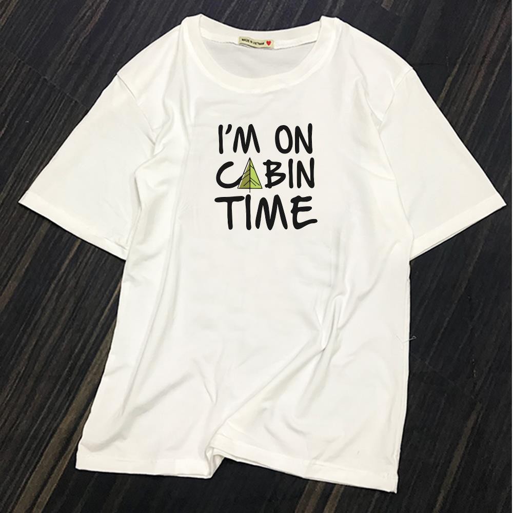 ÁO THUN TAY LỠ Cabin AOMIVN FORM RỘNG UNISEX THÒI TRANG AOMI