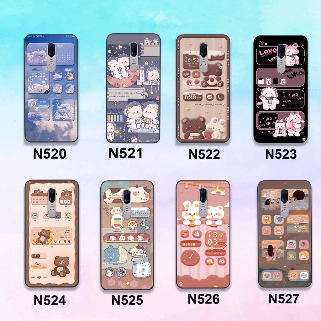 Ốp Oppo F11 / F11 Pro bộ hình gấu , thỏ hồng cute dễ thương giá rẻ siêu bền