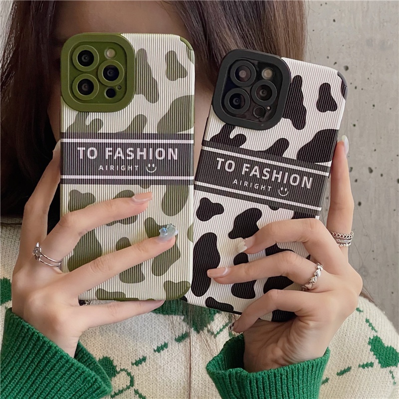 Ốp Điện Thoại Mềm Bảo Vệ Camera In Họa Tiết Bò Sữa Cho Xiaomi Redmi Note 11 11S 10 4G 5G Pro Poco M3 Pro X3 GT 10C 9A 8 9S Redmi10