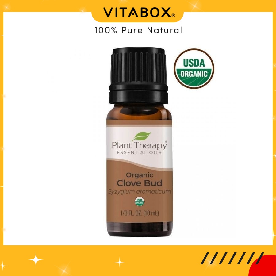 Plant Therapy - Tinh Dầu Hữu Cơ Đinh Hương (Clove Bud) - USDA Organic - 10ml