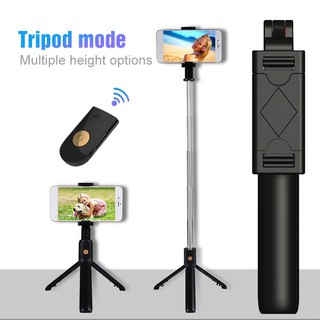 Gậy tự sướng k07 có điều khiển từ xa kết nối Bluetooth