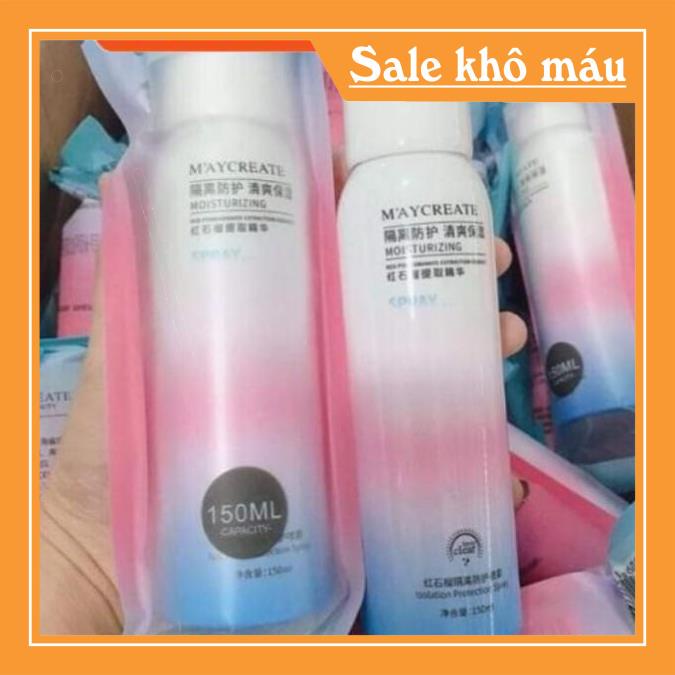 Xịt Chống Nắng Maycreate, Bảo Vệ Da Không Bị Đen Sạm Dưới Ánh Nắng Mặt Trời