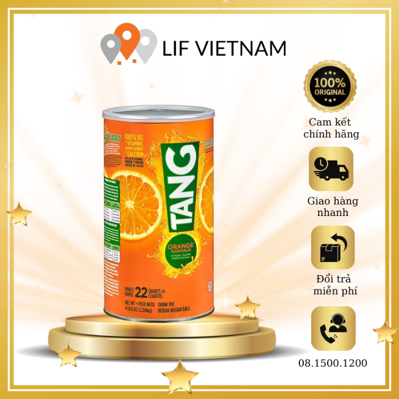 BỘT PHA NƯỚC - CAM TANG - 2,04KG