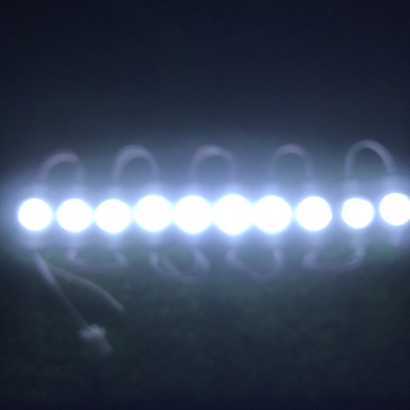 Đèn led trang trí sieu sáng kín nước, led hắt 1 mắt lớn modur dán bảng hiệu