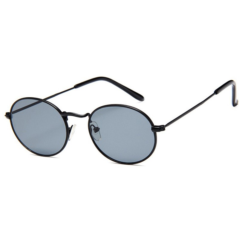 Kính MáT HìNh Oval Kim LoạI KiểU DáNg Đơn GiảN