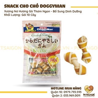 [CHÍNH HÃNG] XƯƠNG NƠ HƯƠNG GÀ CHO CHÓ DOGGYMAN