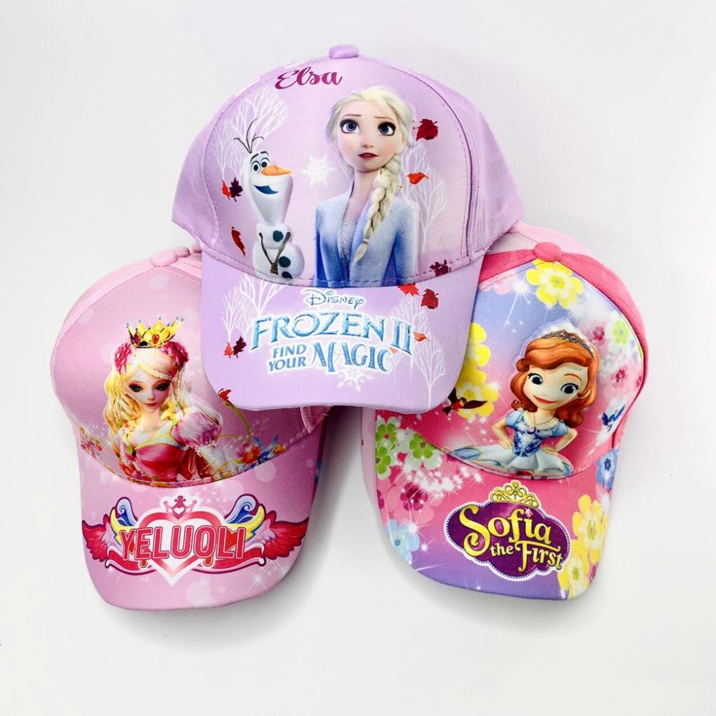 Nón cho bé gái, mũ trẻ em hình công chúa siêu đáng yêu - Thóc store