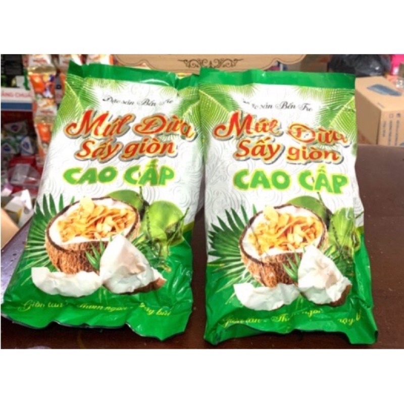 Dừa Khô, Mứt Dừa Sấy Khô Mạnh Trường Giòn Thơm (Gói 250G)