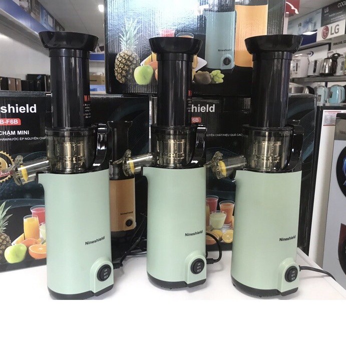 🌟BẢO HÀNH 12 THÁNG🌟 Máy ép chậm Ninesheld KB F6B - Ép trái cây, ép hoa quả siêu kiệt bã
