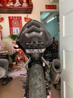 Pat biển số gập
