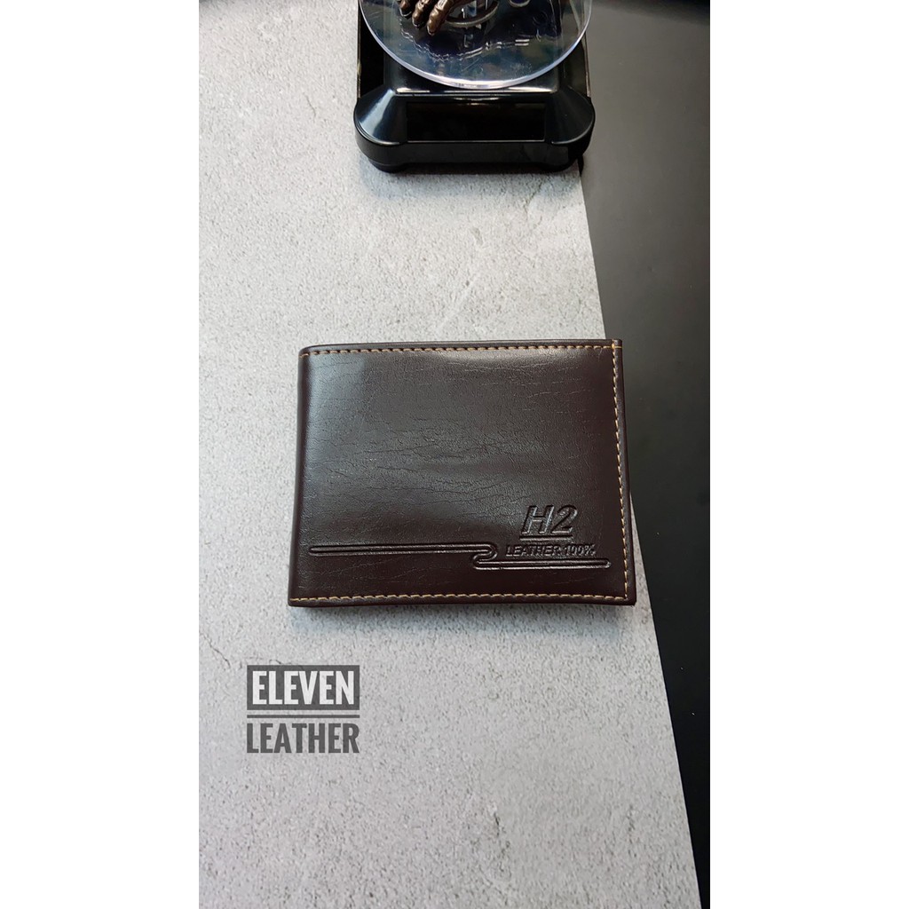 ⚡ Ví da bò thật 100% H2 Leather cao cấp.