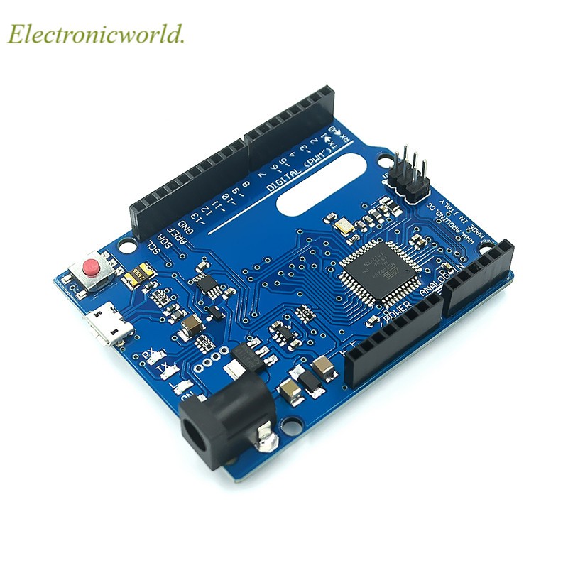 Bảng Mạch Phát Triển Leonardo R3 Atmega32U4 Cho Arduino