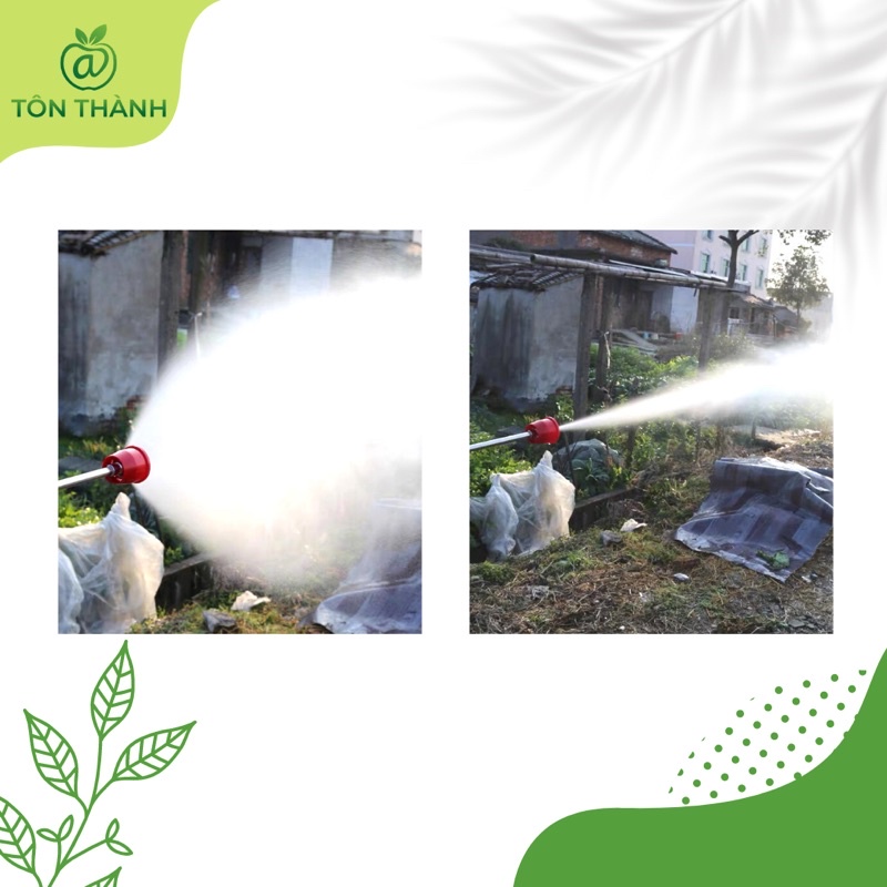 SÚNG XỊT LOA ĐỎ SÚNG XỊT NHỌN DÀI 90CM 1M2 1M5 1M8 2M DÙNG TƯỚI CÂY RỬA XE PHUN THUỐC SÂU PHUN SƯƠNG